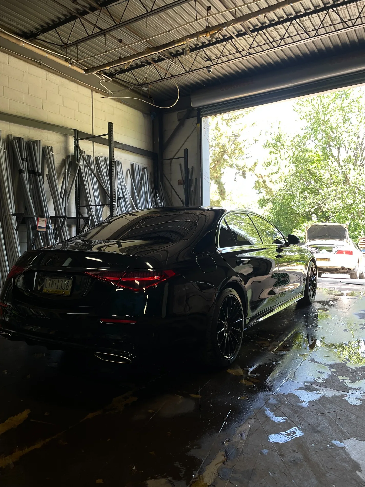 Red BMW coupe after JKA detailing