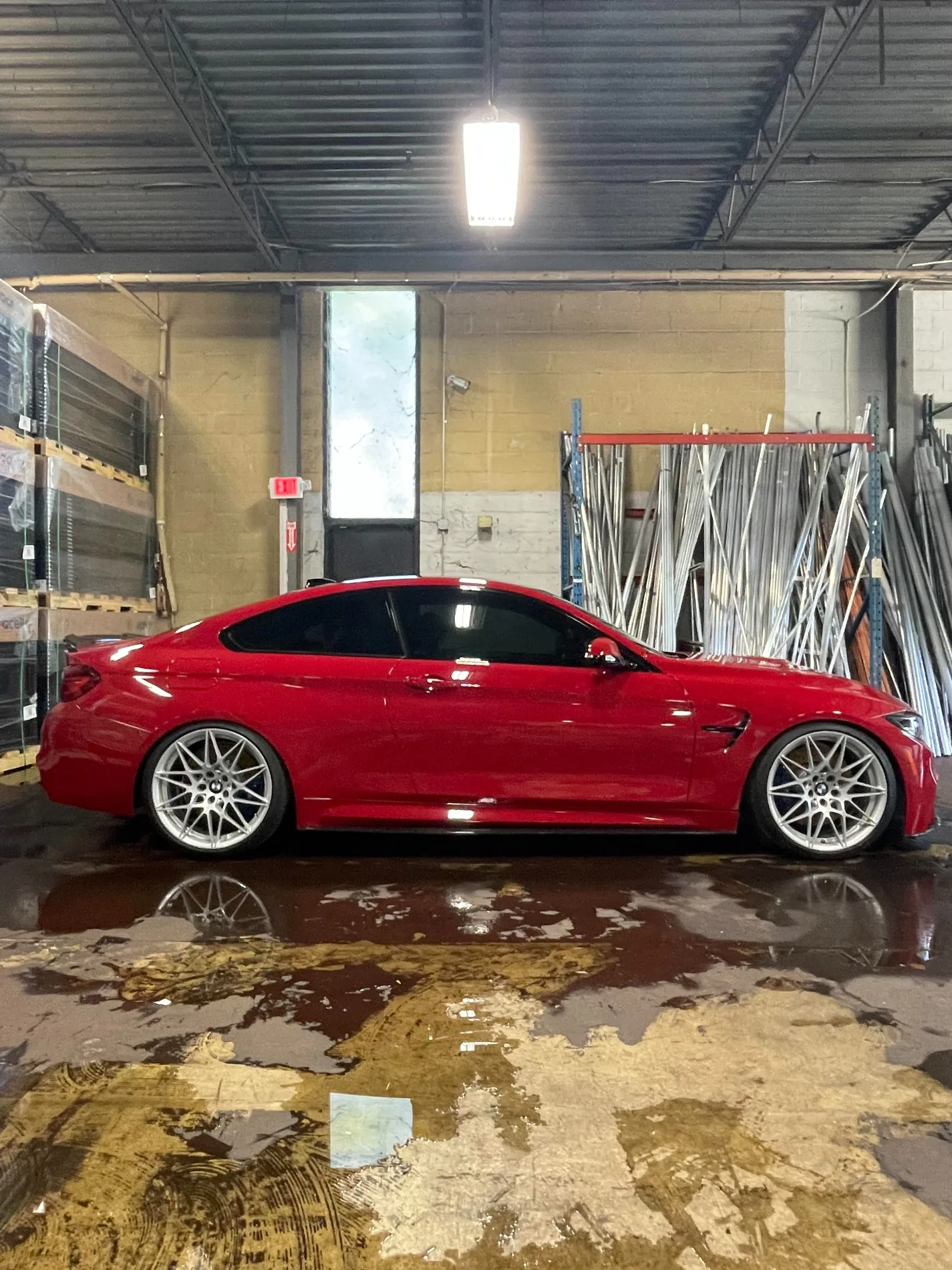 Black Mercedes-Benz S-Class side profile after detailing
